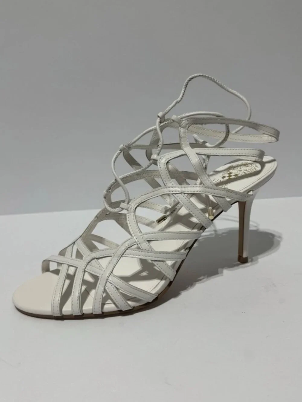 Vince Camuto Womens Tilly Sandals White Size 11 M